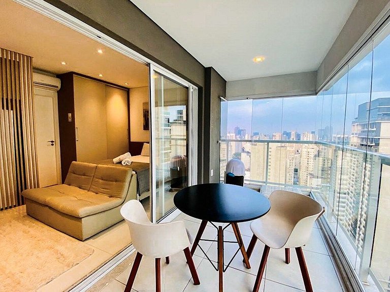 Unique - Px Av Paulista/Hosp. Sirio Libanês c/vaga