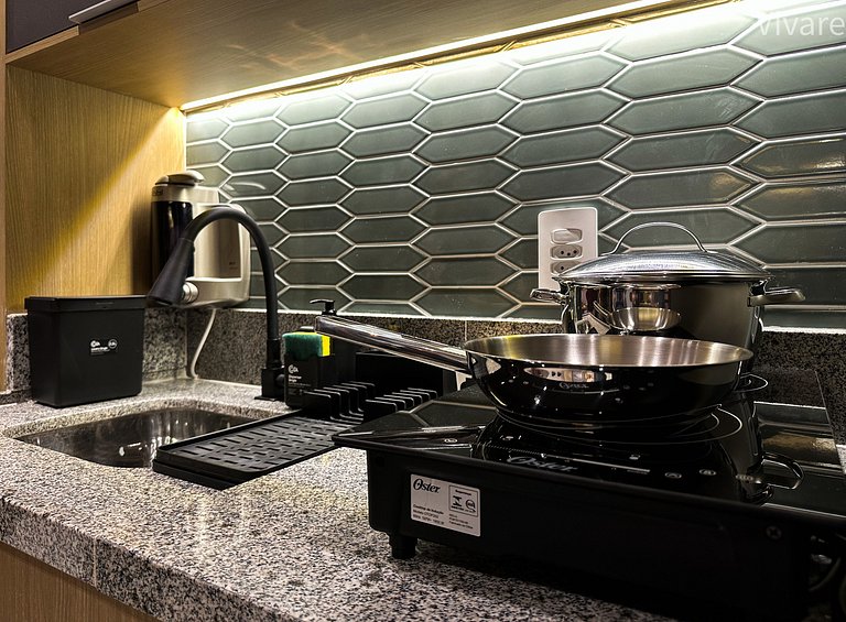 Paradise Private Room • Wi-Fi and Full Kitchen Near Paulista