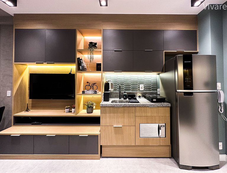 Paradise Private Room • Wi-Fi and Full Kitchen Near Paulista