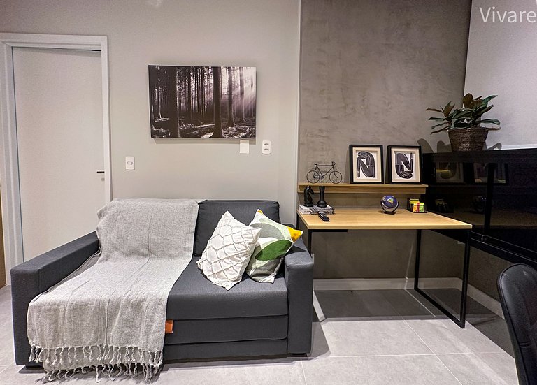 Paradise Private Room • Wi-Fi and Full Kitchen Near Paulista