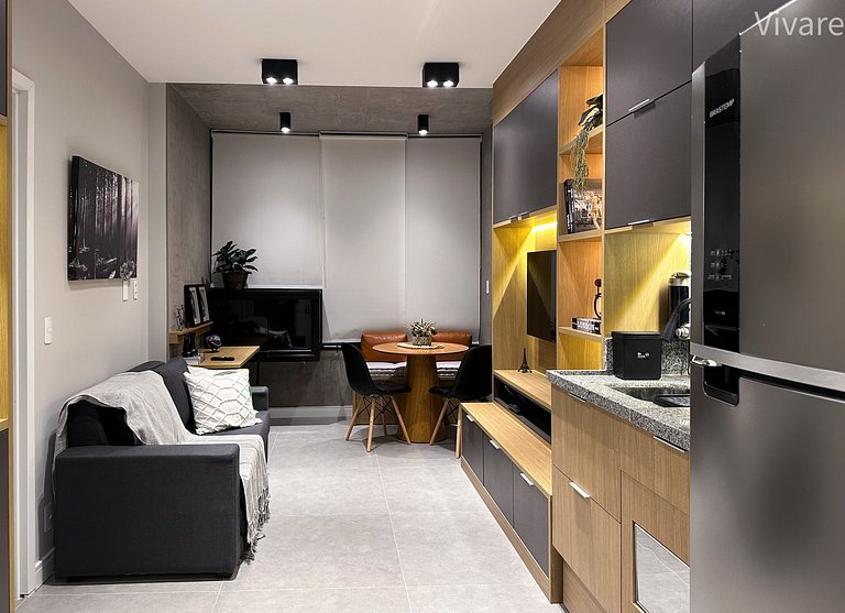 Paradise Private Room • Wi-Fi and Full Kitchen Near Paulista