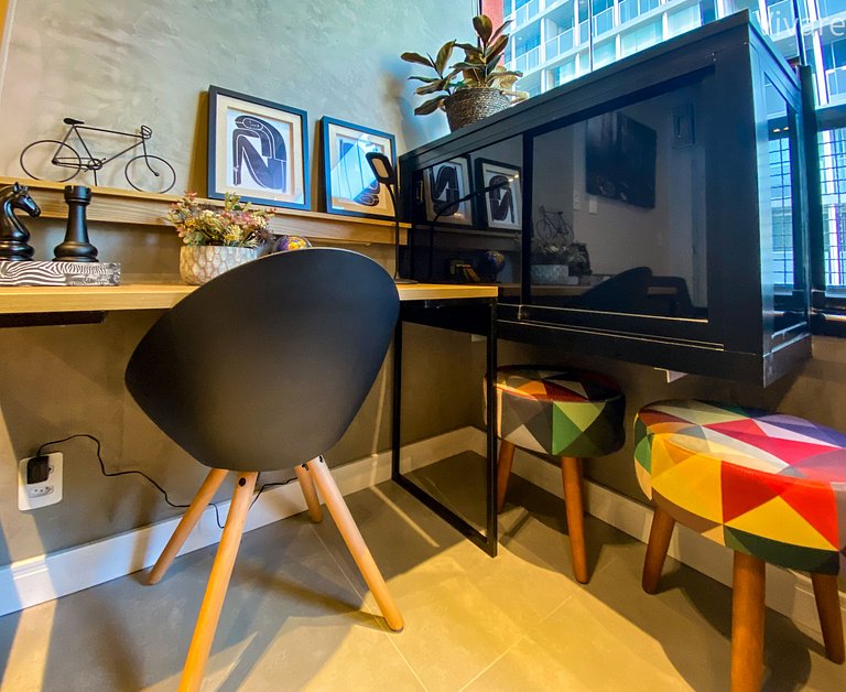 Paradise Private Room • Wi-Fi and Full Kitchen Near Paulista