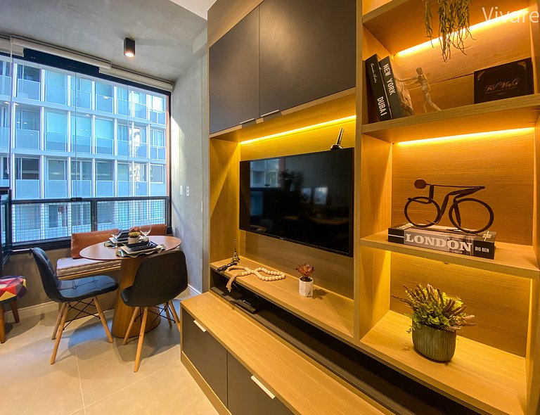 Paradise Private Room • Wi-Fi and Full Kitchen Near Paulista