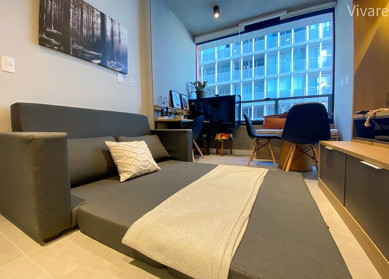 Paradise Private Room • Wi-Fi and Full Kitchen Near Paulista
