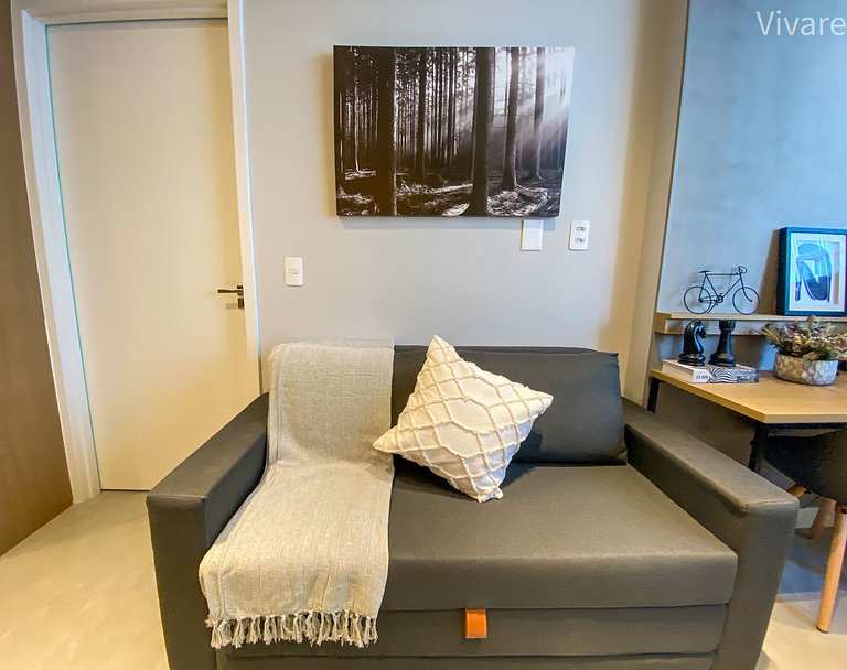 Paradise Private Room • Wi-Fi and Full Kitchen Near Paulista