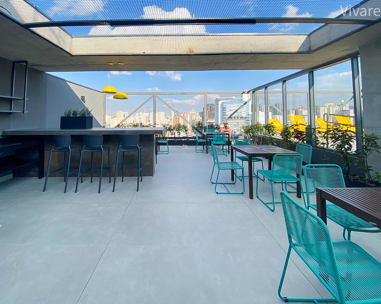 Paradise Private Room • Wi-Fi and Full Kitchen Near Paulista