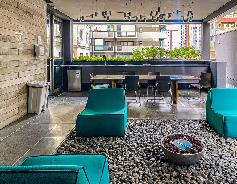 Elite Apartamento moderno c/ vista para a Oscar Freire