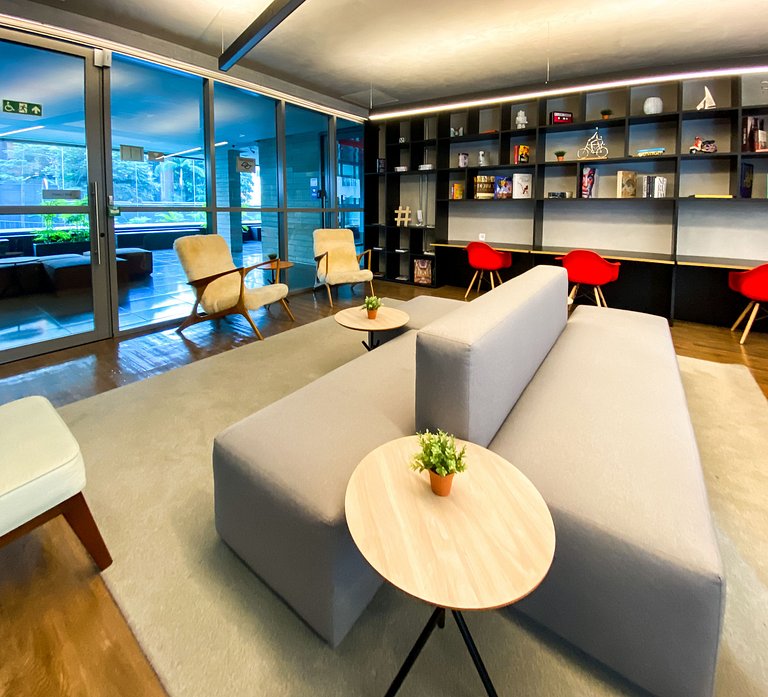 Elite Apartamento moderno c/ vista Av Oscar Freire