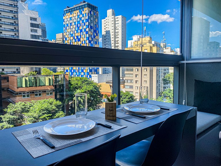 Elite Apartamento moderno c/ vista para a Oscar Freire