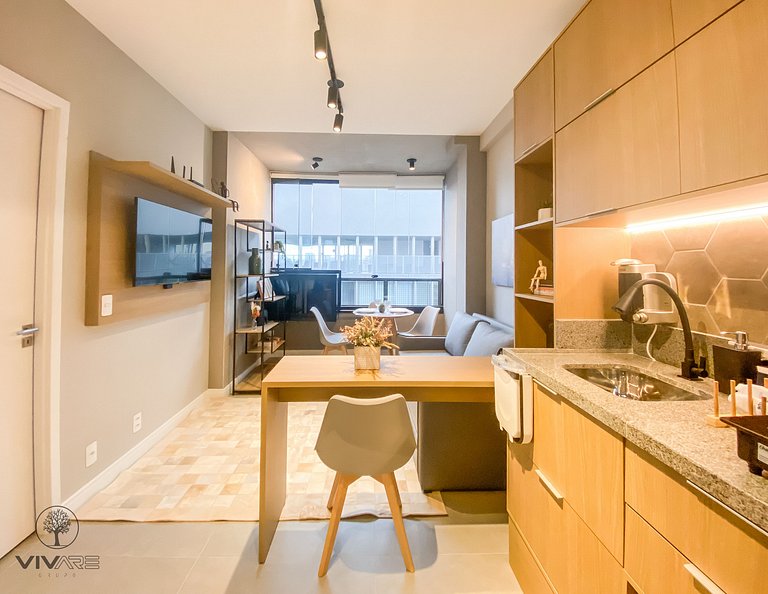 Inspiration Frei Caneca | Decorated Apartment with Private R