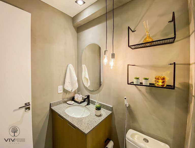 Inspiration Frei Caneca | Decorated Apartment with Private R