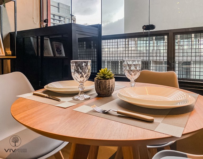 Inspiration Frei Caneca | Decorated Apartment with Private R