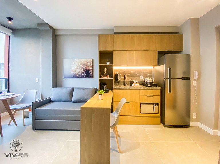 Inspiration Frei Caneca | Decorated Apartment with Private R
