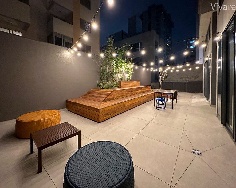 Inspiration Frei Caneca | Decorated Apartment with Private R