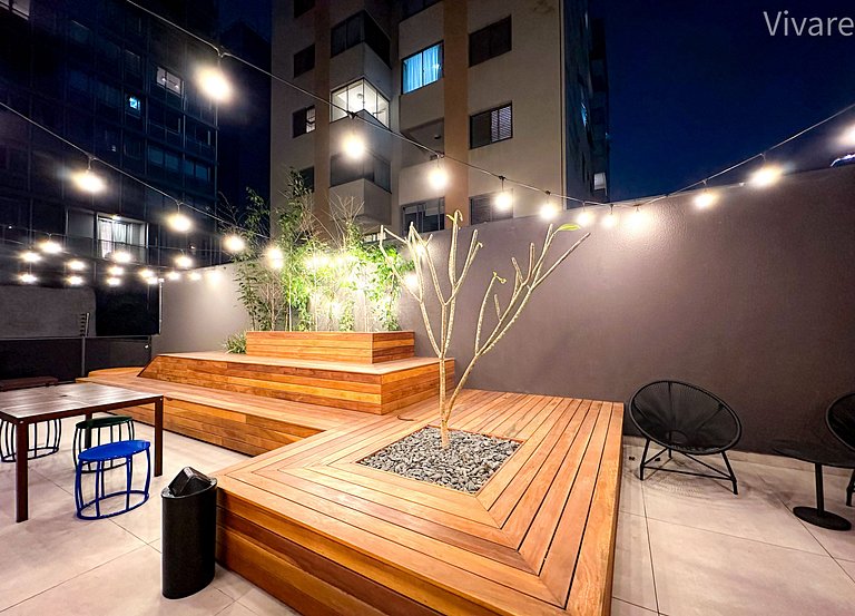 Inspiration Frei Caneca | Decorated Apartment with Private R