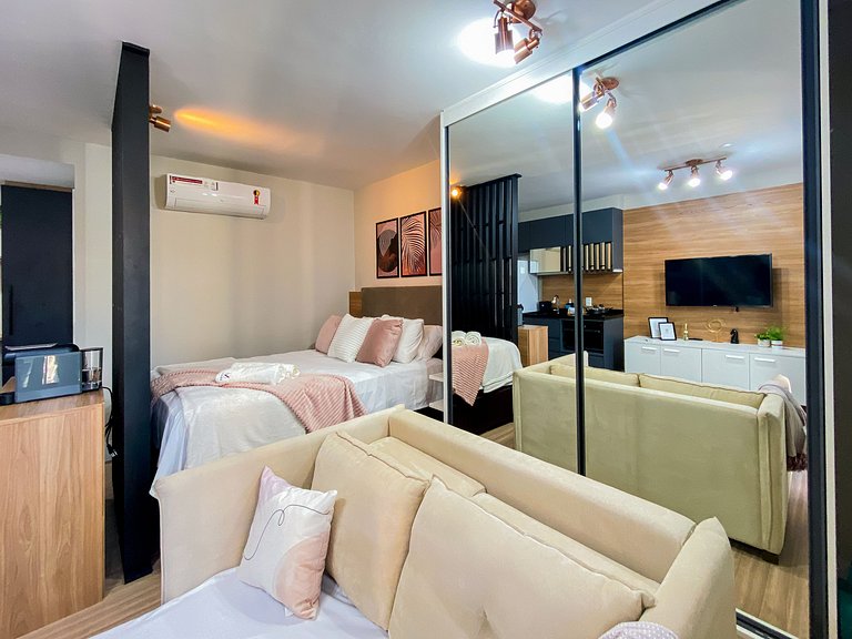 VIP Studio Moderno em Moema | Próximo ao Metrô e Shopping Ib