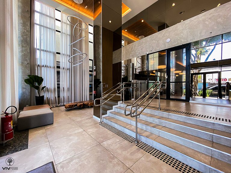 VIP Studio Moderno em Moema | Próximo ao Metrô e Shopping Ib
