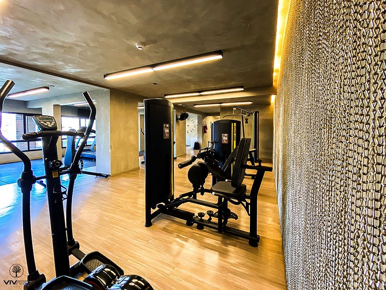 VIP Studio Moderno em Moema | Próximo ao Metrô e Shopping Ib