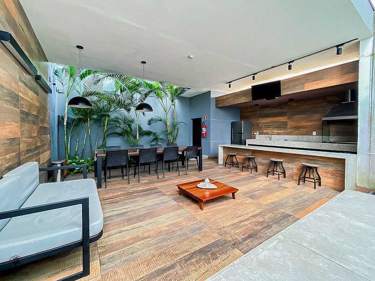 VIP Studio Moderno em Moema | Próximo ao Metrô e Shopping Ib