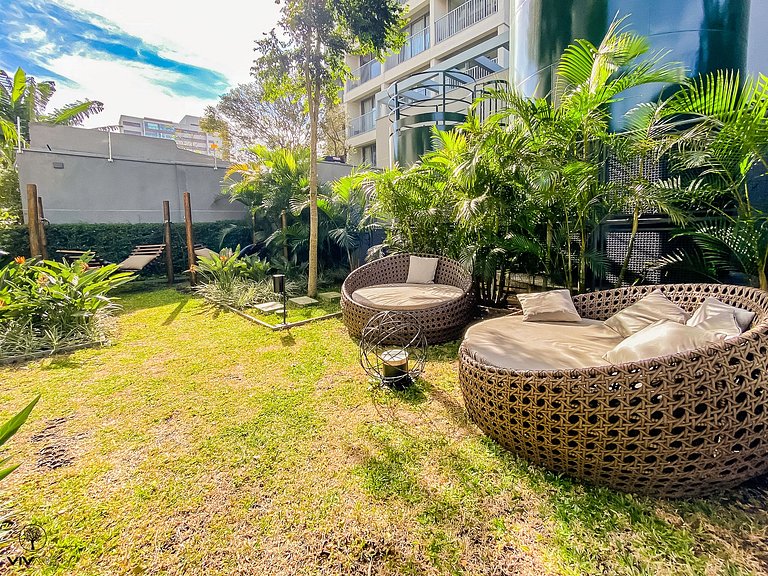 VIP Studio Moderno em Moema | Próximo ao Metrô e Shopping Ib