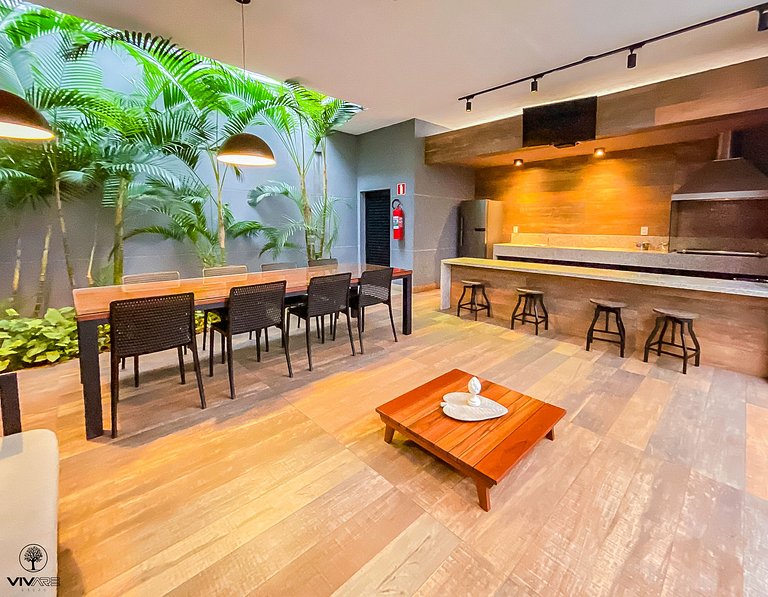 VIP Studio Moderno em Moema | Próximo ao Metrô e Shopping Ib
