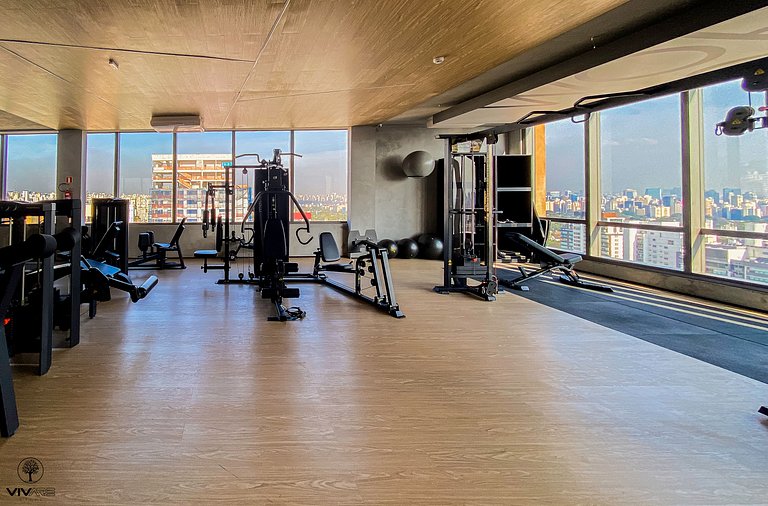 Lifestyle Pinheiros | New Apt w/ Parking Near Oscar Freire