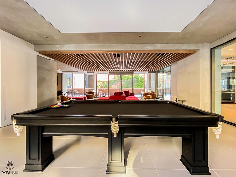Lifestyle Pinheiros | New Apt w/ Parking Near Oscar Freire