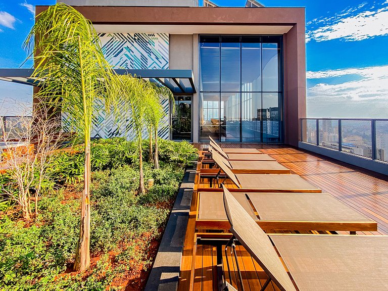 Lifestyle Pinheiros | New Apt w/ Parking Near Oscar Freire