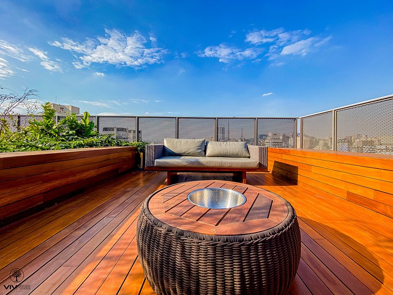 Lifestyle Pinheiros Apto novo C/ Vaga Px Oscar Freire
