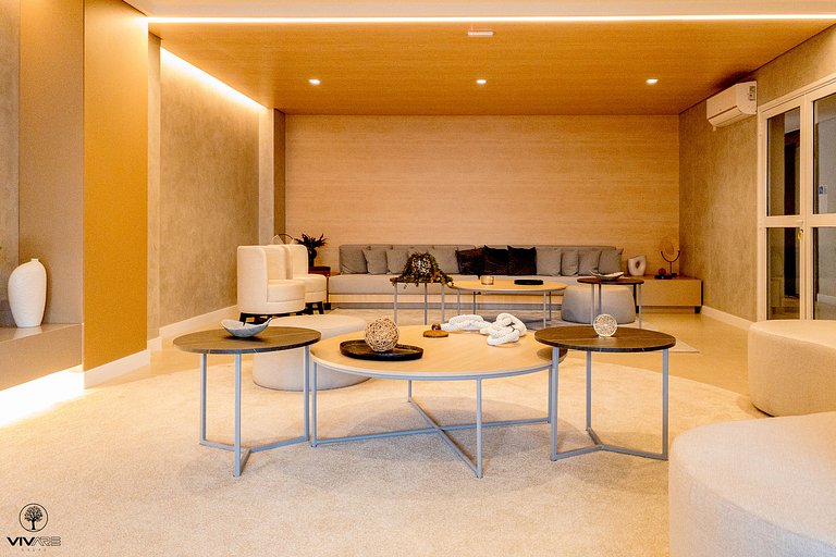 Palazzo Ibirapuera 21st Floor – Wi-Fi, AC, and Metro 5 Minut
