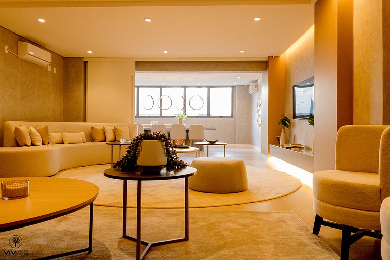 Palazzo Ibirapuera 21st Floor – Wi-Fi, AC, and Metro 5 Minut