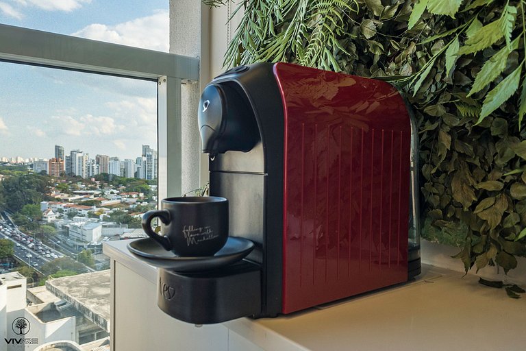 Palazzo Ibirapuera 21 º Andar Wi-Fi, Ar e Metrô a 5 Minutos