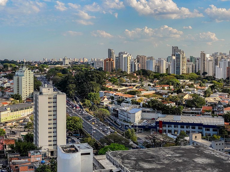 Palazzo - 5min AACD e Hosp. São Paulo | Ar e Wi-Fi