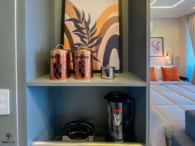 Palazzo - 5min AACD e Hosp. São Paulo | Ar e Wi-Fi