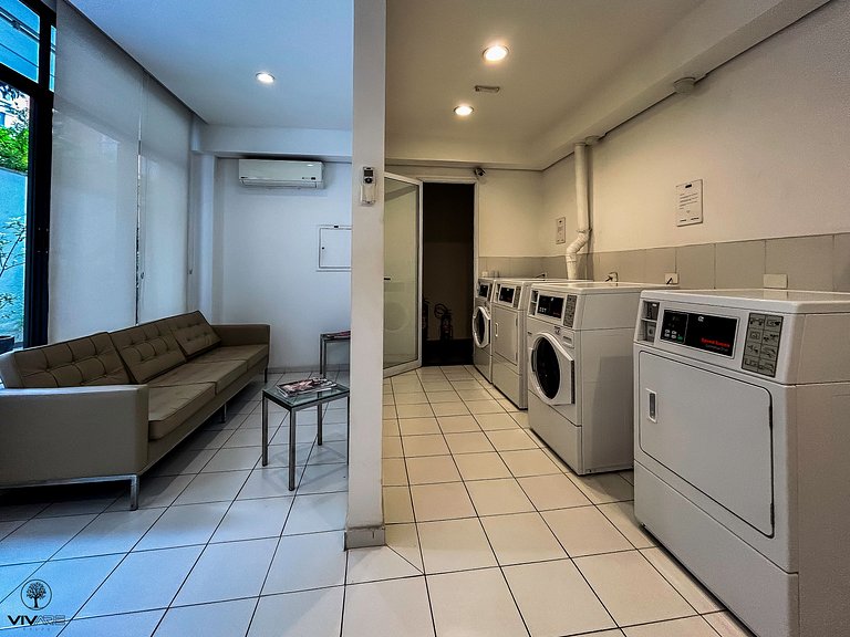 Bela Blue | 1 Dorm Passos da Paulista C/ Vaga/Wifi