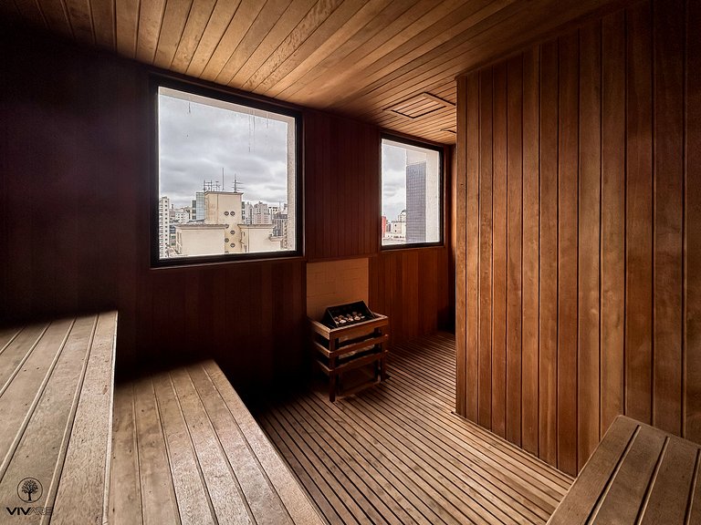 Bela Cintra Blue: Apto C/Vaga | Px Paulis. Wifi/Ac