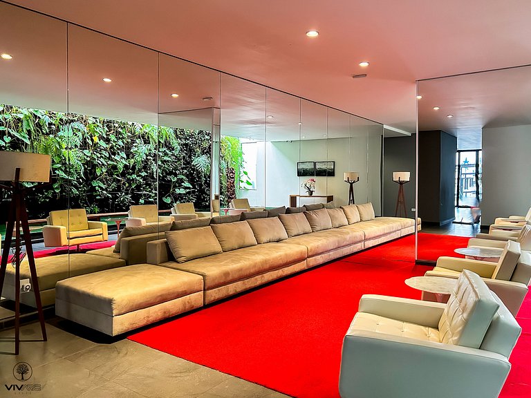 Bela Cintra Blue: Apto C/Vaga | Px Paulis. Wifi/Ac