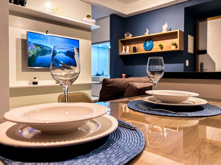 Bela Cintra Blue: Apto C/Vaga | Px Paulis. Wifi/Ac