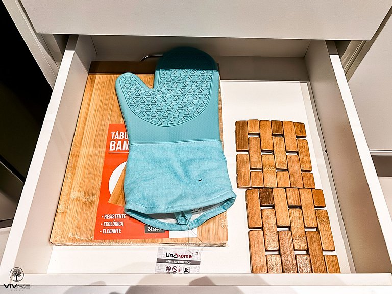 Bela Cintra Blue - Vaga, Metrô e Shopping a pé