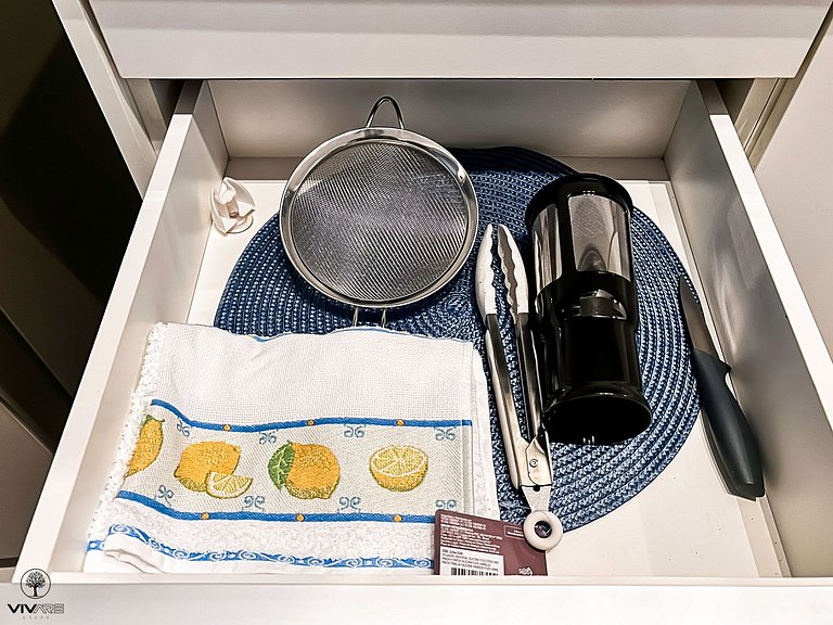 Bela Blue | 1 Dorm Passos da Paulista C/ Vaga/Wifi