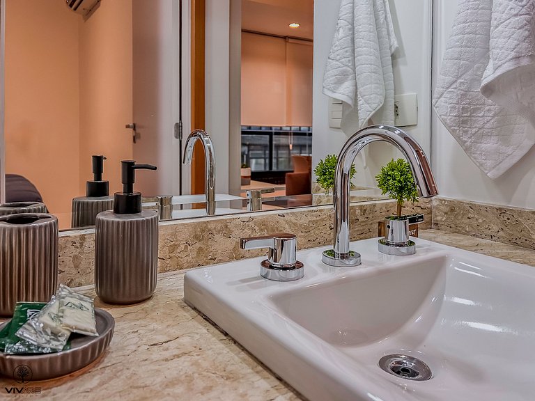 Bela Cintra Blue - Separate Room, Parking and Subway
