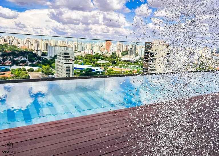 Studio Moema c/ Piscina Rooftop Metrô e Ibirapuera