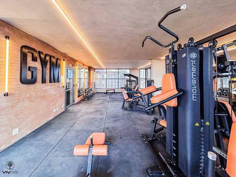 Imperium Moema Charming • Near Subway, Wi-Fi & AC