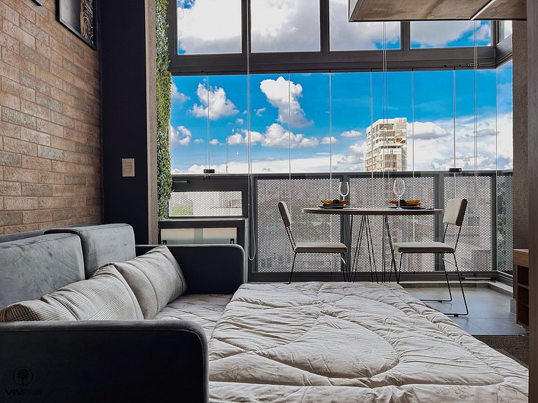 Imperium Moema Charming • Near Subway, Wi-Fi & AC