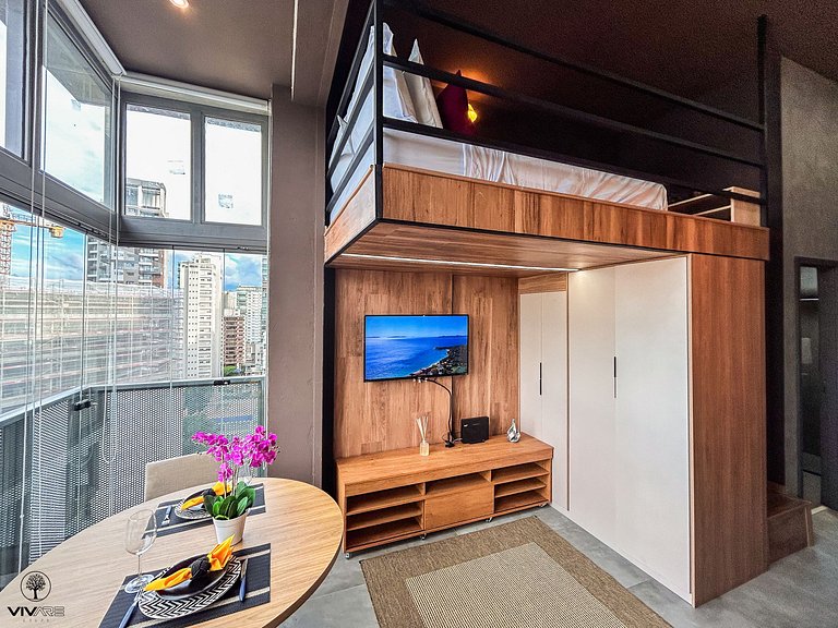 Imperium Moema Charming • Near Subway, Wi-Fi & AC