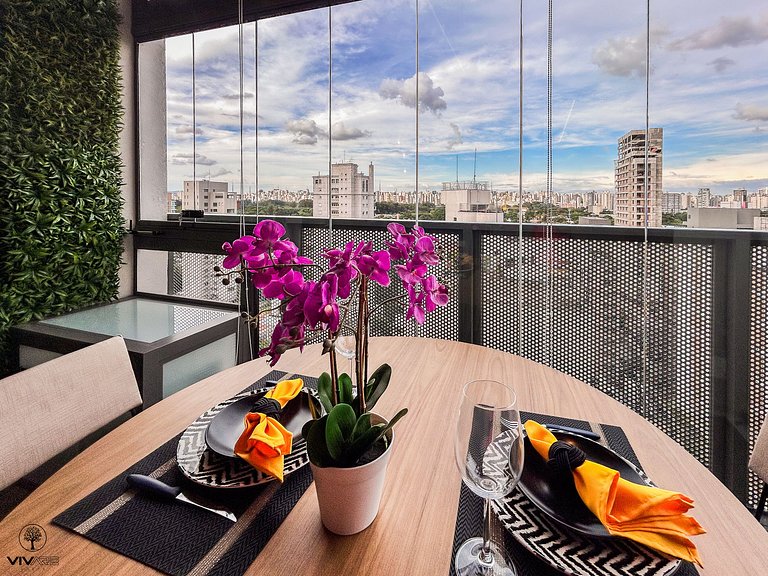 Imperium Moema Charming • Near Subway, Wi-Fi & AC