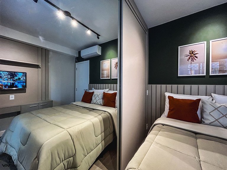 Seasons Pinheiros | 2Qts | Ar Metrô e Oscar Freire