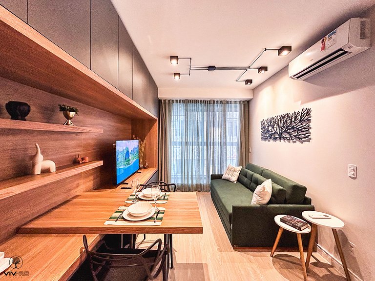 Seasons Pinheiros | 2Qts | Ar Metrô e Oscar Freire