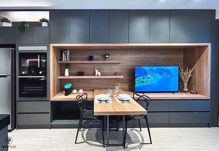 Seasons Pinheiros | 2Qts | Ar Metrô e Oscar Freire