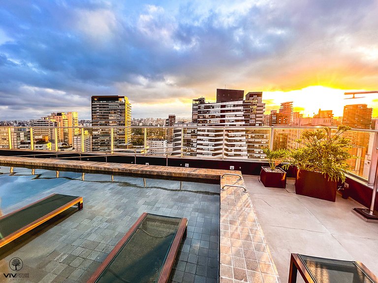 Seasons Pinheiros | 2Qts | Ar Metrô e Oscar Freire